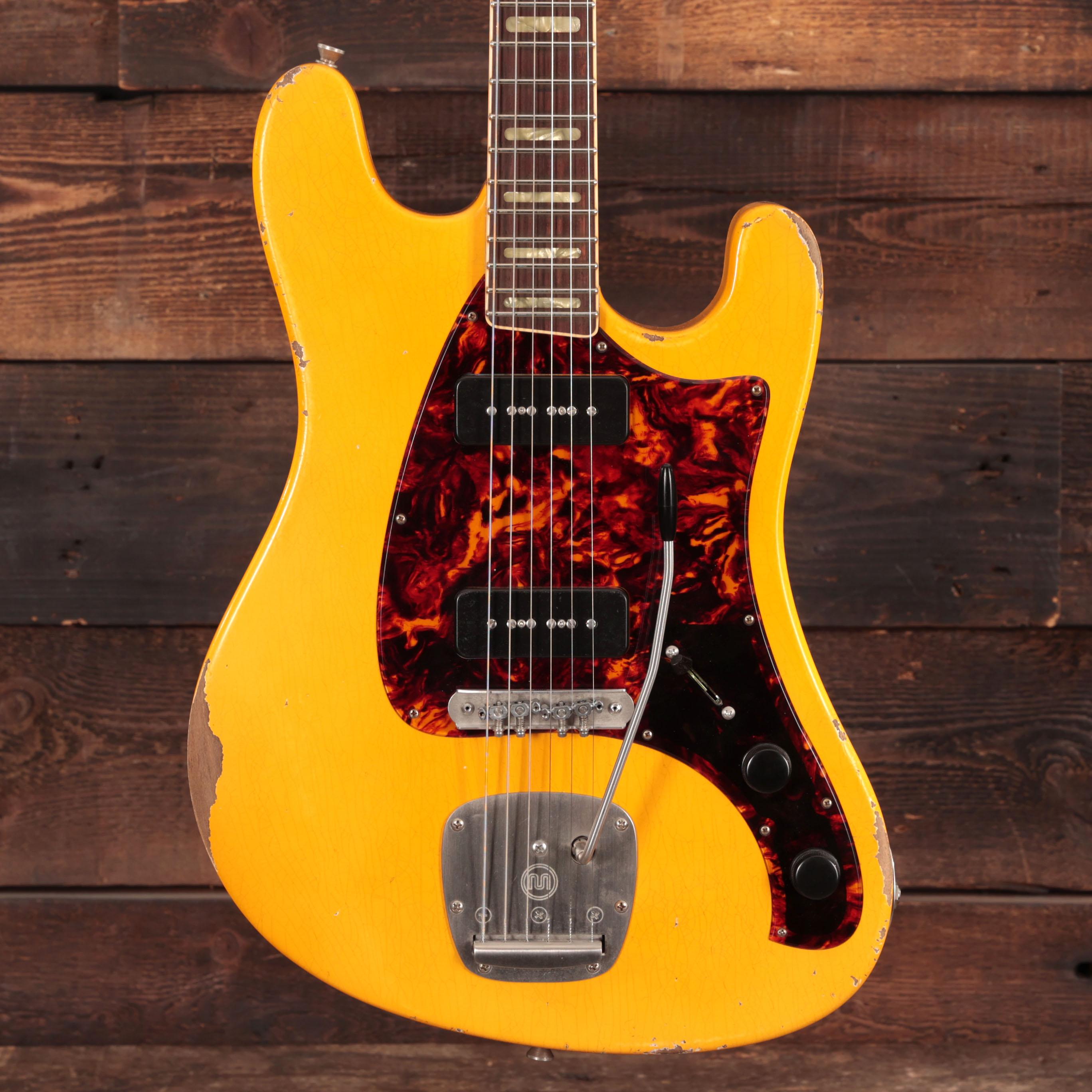 ギター Castedosa guitars Conchers Standard Castedosa Conchers Standard 25.5 Electric Guitar in Aged Casino
